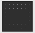 Wall-Mounted Golf Ball Marker Display – Holds up to 49 Markers | Golf Memorabilia Organizer