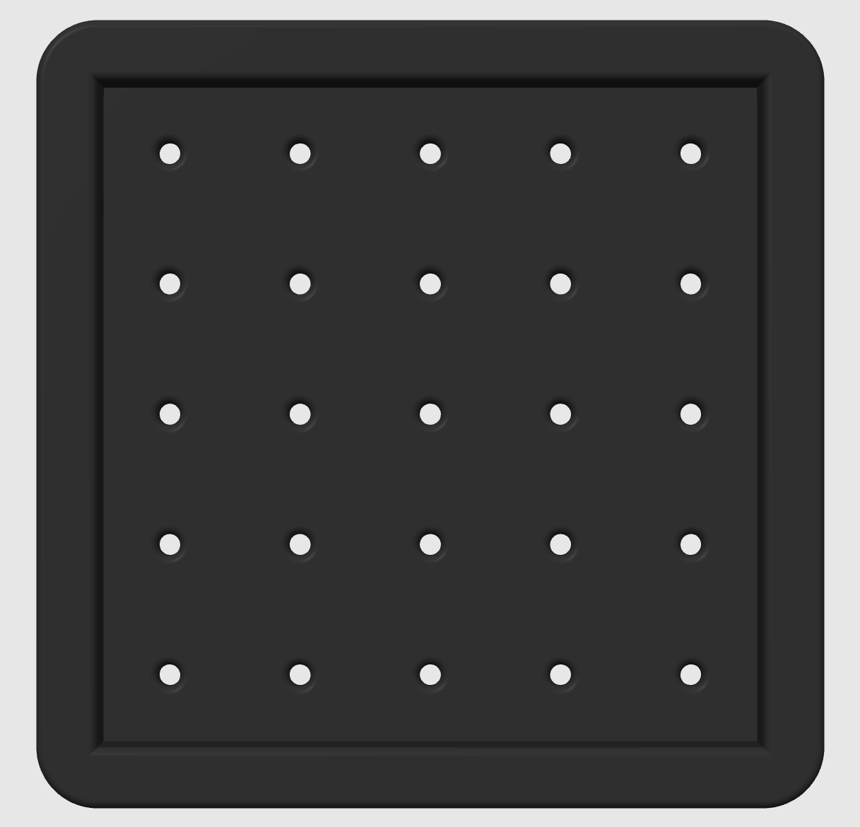 Pyramid Golf Ball Tray – Holds 30 or 55 Balls | Customizable Golf Simulator Accessory