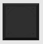 Pyramid Golf Ball Tray – Holds 30 or 55 Balls | Customizable Golf Simulator Accessory