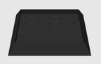 Pyramid Golf Ball Tray – Holds 30 or 55 Balls | Customizable Golf Simulator Accessory