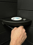 Floating Corner Golf Shelf with Customizable Coaster – Golf Décor & Gift for Golfers