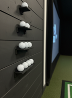 Floating Golf Ball Display Shelf – Holds 10, 15, or 25 Balls | Golf Décor & Collector’s Display