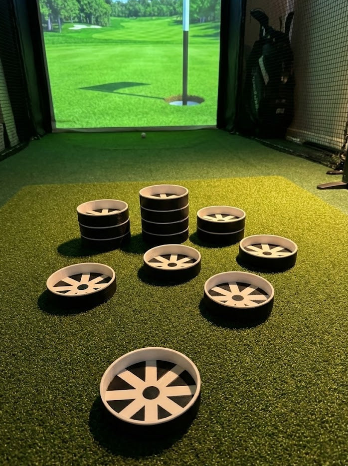Precision Golf Simulator Putting Cups – Standard & Custom Sizes for Realistic Practice